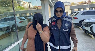 Samsun'da mağazadan giysi hırsızlığına gözaltı