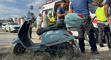 Samsun'da motosiklet ile otomobil çarpıştı: 1 yaralı