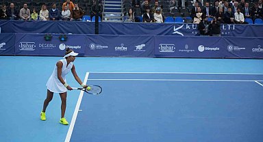Samsun'da uluslarası tenis heyecanı: 26 ülkeden 55 kadın sporcu korta çıkıyor