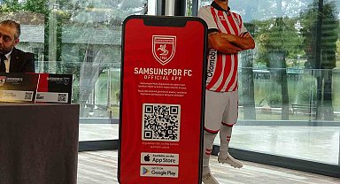 Samsunspor'dan mobil uygulama ve taraftar kart