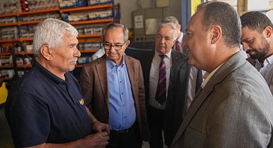 Sanayi esnafından Başkan Dutlulu'ya teşekkür