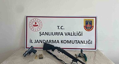Şanlıurfa'da 4 ilçede eş zamanlı operasyon: Çok sayıda silah ele geçirildi