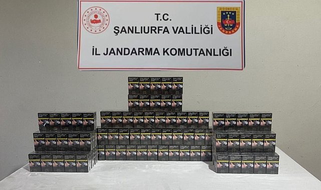 Şanlıurfa'da gümrük kaçakçılarına operasyon