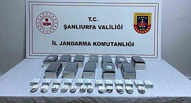 Şanlıurfa'da kaçak cep telefonu operasyonu