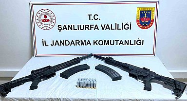 Şanlıurfa'da ruhsatsız 3 av tüfeği ve kurusıkı tabanca ele geçirildi