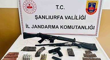 Şanlıurfa'da ruhsatsız silah operasyonu