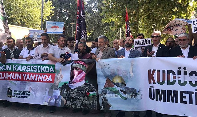 Şanlıurfa'da Sumud Filosu ve Filistin'e destek açıklaması