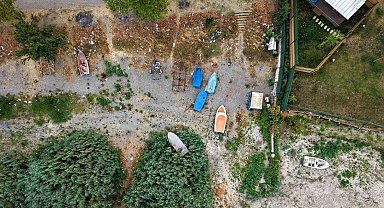 Sapanca Gölü'nde tarihi kuraklık alarmı