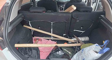 Sarıkaya'da kaçak kazı yapanlar suçüstü yakalandı