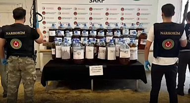 Sarp ve Gürbulak'ta dev uyuşturucu operasyonu!