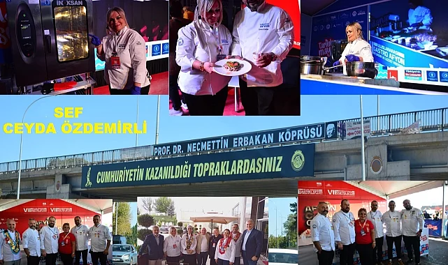 Şef Ceyda Özdemirli'den Gastro Afyon'da lezzet rüzgarı