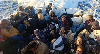 Seferihisar açıklarında 41 düzensiz göçmen kurtarıldı