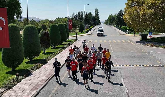 Şehit TUSAŞ mühendisi için 'Anma Koşusu' düzenlendi
