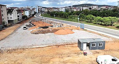 Şehit Yakınları ve Gazi Evi projesinde inşaat ilerliyor