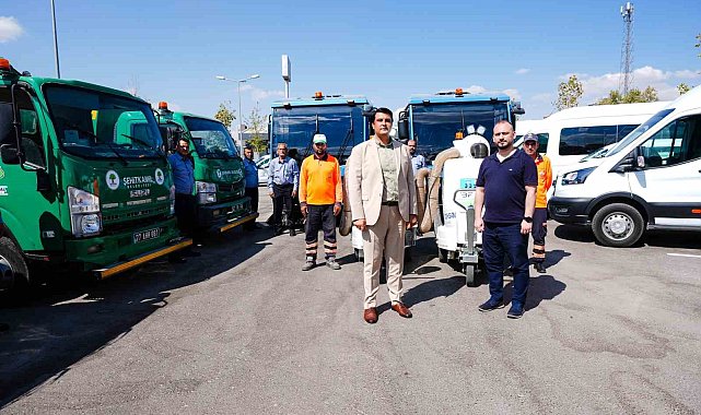 Şehitkamil Belediyesi temizlik filosunu güçlendirdi