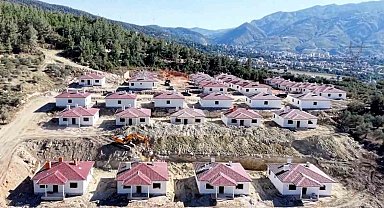 Şekere bölgesine inşa edilen köy evlerinde sona gelindi