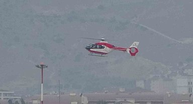 Serebrovasküler hastası şahıs ambulans helikopter ile Van'a getirildi