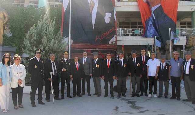 Serik'te 19 Eylül Gaziler Günü töreni