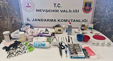 Seyyar dişçiyi kullandığı malzemeler ele verdi