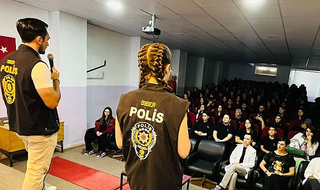Siberay ekibinden öğrencilere siber güvenlik semineri