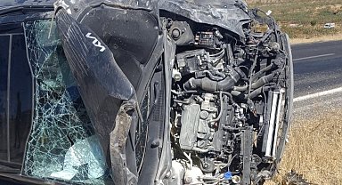Siirt'te trafik kazası: 1 yaralı