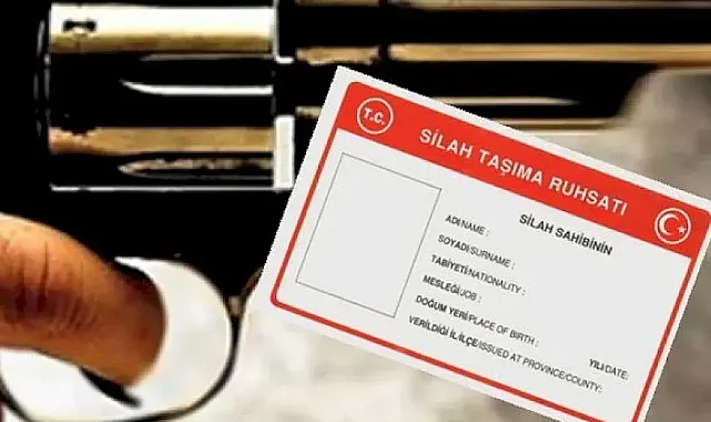 Silah taşıma ile ilgili maktu harç tutarları arttı