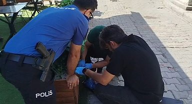 Silahlı saldırıya uğrayan şahıs yaralandı