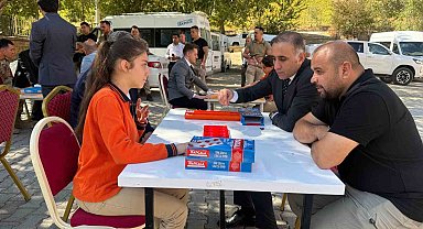 Sınır hattındaki öğrencilere 'Akıl ve zeka oyunları' desteği