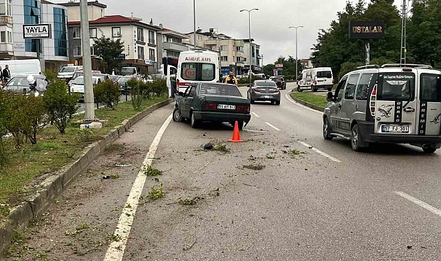 Sinop'ta 6 aracın karıştığı zincirleme kaza: 1 yaralı