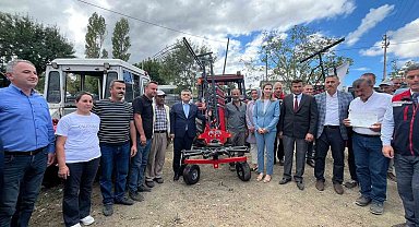 Sinop'ta çiftçilere makine ekipman desteği