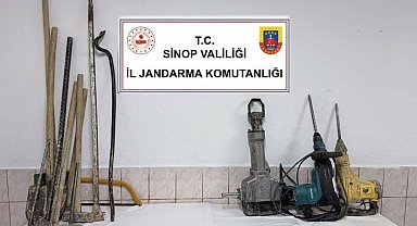 Sinop'ta tarihi eser operasyonu: 3 gözaltı