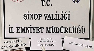Sinop'ta uyuşturucu operasyonu: 3 tutuklama