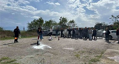 Sinop'ta yangın güvenliği eğitimi