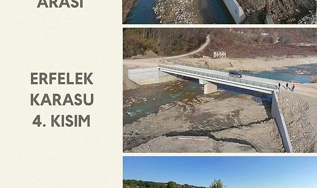 Sinop'taki taşkın kontrol yatırımları
