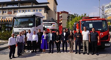 Şırnak Belediyesi filosuna 4 yeni araç ekledi