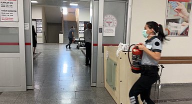 Şırnak Devlet Hastanesi'ndeki tatbikat gerçeğini aratmadı