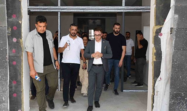 Şırnak Vali Yardımcısı Çiçek, Silopi'de kamu yatırımlarını inceledi