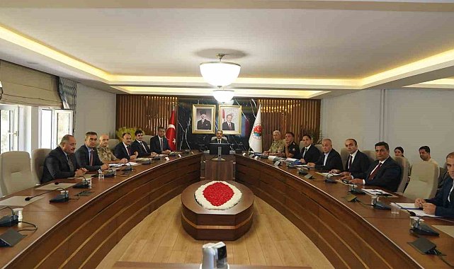 Şırnak'ta eğitim güvenliği masaya yatırıldı