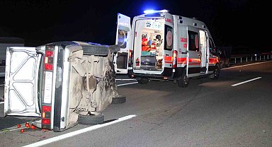 Sivas'ta zincirleme trafik kazası: 1'i ağır 10 yaralı