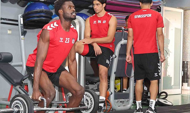 Sivasspor'da Sarıyer maçının hazırlıkları sürüyor