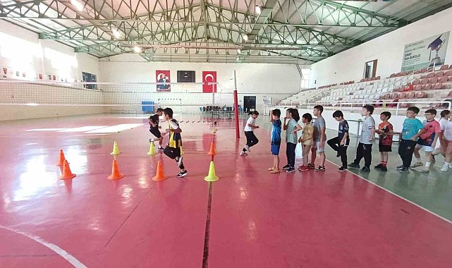 Söğüt'te geleceğin sporcuları yetişiyor