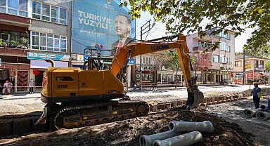 Söğütlü'nün altyapı yatırımında çalışmalar hız kazandı