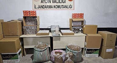 Söke'de kaçak tütün operasyonu
