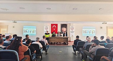 Söke'de servis şoförleri eğitime alındı