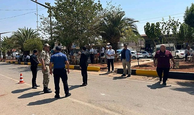 Son bir ayda yaşanan 30 kaza üzerine Hassa'da 'Bir Kask Bir Can' uygulaması başlatıldı