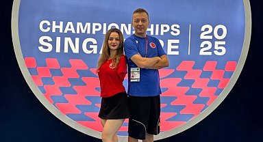 Sümeyye Boyacı, dünya üçüncüsü oldu