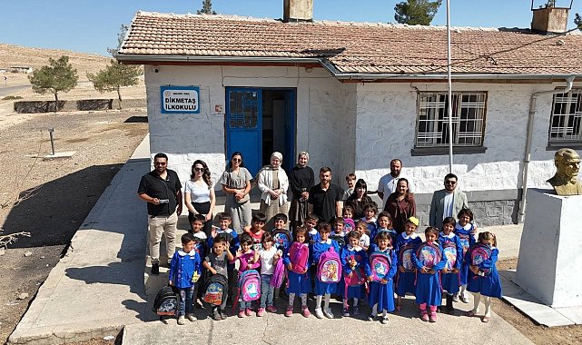 Suriye sınırının sıfır noktasında eğitime destek