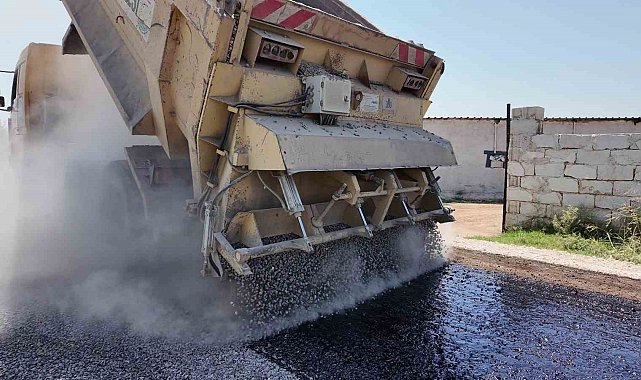 Suruç'ta 7 kilometrelik yol yenilendi