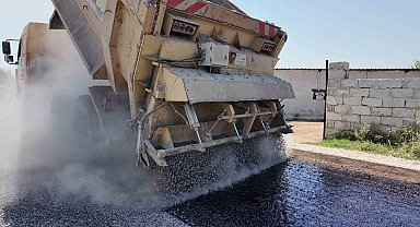 Suruç'ta 7 kilometrelik yol yenilendi