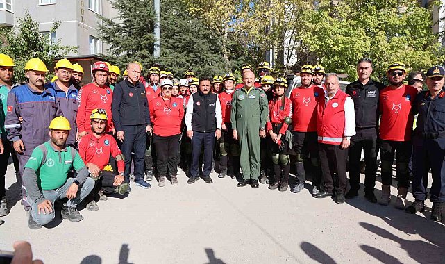 Talas'ta deprem tatbikatına tam not